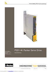 Parker PSD1-M Kurzanleitung