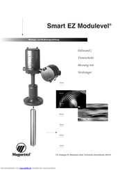 Magnetrol Smart EZ Modulevel E52 Bedienungsanleitung