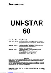 GAUPNER UNI-STAR 60 Anleitung