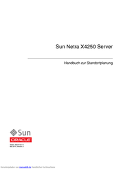 Sun Oracle Sun Netra X4250 Handbuch