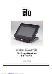 Elo Touch Solutions Elo Bedienungsanleitung