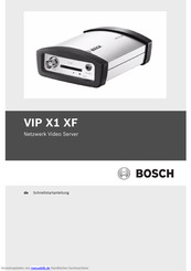 Bosch VIP-X1XF Schnellstartanleitung