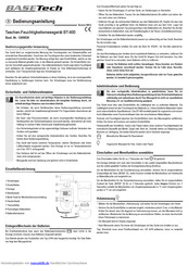 Basetech BT-400 Bedienungsanleitung