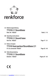 Renkforce TT318 2.1 Bedienungsanleitung