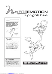 Freemotion FMEX3506P.0 Bedienungsanleitung