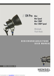 Hensel EH Pro Mini 1200P Bedienungsanleitung