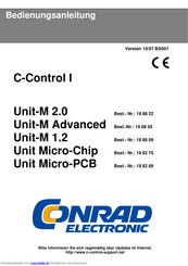 Conrad Unit-M Advanced Bedienungsanleitung