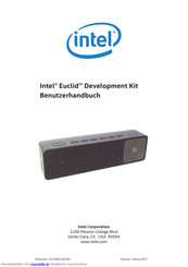 Intel Euclid Benutzerhandbuch