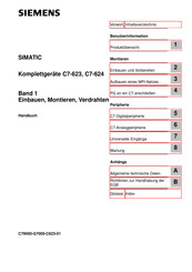 siemens Simatic C7-623 Handbuch
