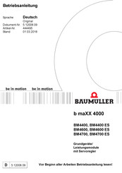 Baumuller b maXX BM4600 ES Betriebsanleitung