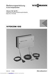 Viessmann VITOCOM 100 Bedienungsanleitung