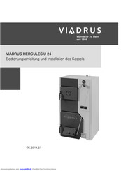 Viadrus HERCULES U 24 Bedienungsanleitung