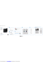 Philips Fidelio AW3000 Schnellstartanleitung
