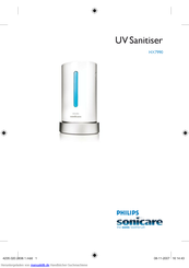 Philips Sonicare UV Sanitiser HX7990 Bedienungsanleitung