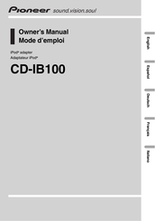 Pioneer CD-IB100 Bedienungsanleitung