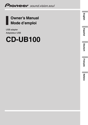 Pioneer CD-UB100 Bedienungsanleitung