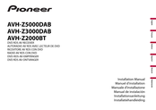 Pioneer AVH-Z2000BT Installationsanleitung