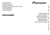 Pioneer DEH-6400BT Installationsanleitung