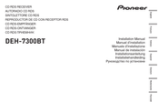 Pioneer DEH-7300BT Installationsanleitung