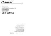 Pioneer DEH-8300SD Installationsanleitung