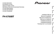 Pioneer FH-X700BT Installationsanleitung