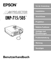 Epson EMP-715 Benutzerhandbuch