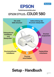 Epson Stylus Color 580 Installationshandbuch