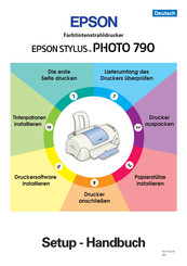 Epson Stylus Photo 790 Installationshandbuch