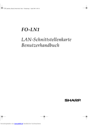 Sharp FO-LN1 Benutzerhandbuch
