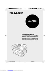 Sharp AL-F880 Bedienungsanleitung