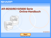 Sharp AR-5600 Serie Handbuch
