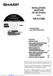 Sharp AR-C170M Installationshandbuch