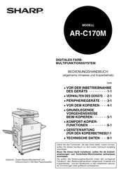 Sharp AR-C170M Handbuch