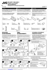 JVC KD-LH811 Installationsanleitung