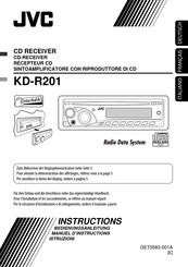 JVC KD-R201 Bedienungsanleitung