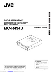 JVC MC-R434U Bedienungsanleitung