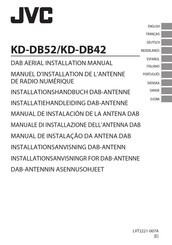JVC KD-DB42 Installationshandbuch