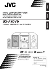 JVC UX-A7DVD Bedienungsanleitung