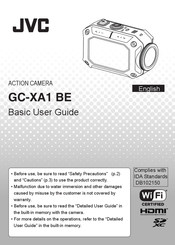 JVC GC-XA1 BE Benutzerhandbuch