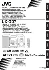 JVC UX-GD7 Bedienungsanleitung