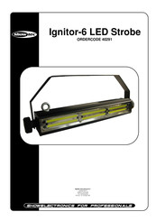SHOWTEC Ignitor-6 LED Strobe Anleitung