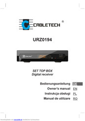 Cabletech URZ0194 Bedienungsanleitung