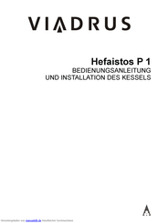 Viadrus Hefaistos P 1 Bedienungsanleitung
