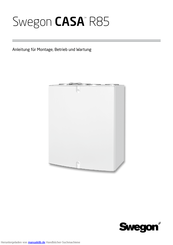 Swegon CASA R85 Anleitung