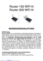 Technaxx Router-150 WiFi-N Bedienungsanleitung