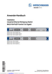 Hirschmann MACH104-PoEP Serie Anwenderhandbuch
