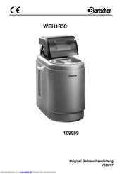 Bartscher WEH1350 Gebrauchsanleitung
