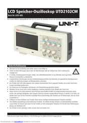 UNI-T UTD2102CM Handbuch