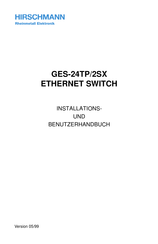Hirschmann GES-24TP/2SX Benutzerhandbuch