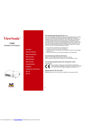 ViewSonic VS10459 Bedienungsanleitung
